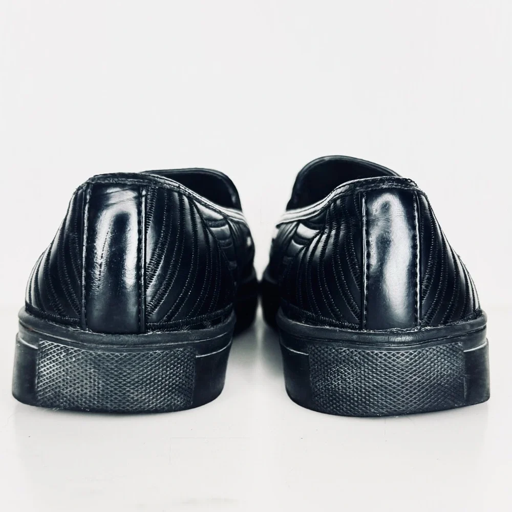 Dolls Kill Charla Tedrick Spun Sneaker Black w Spider Web Imprinted Pattern